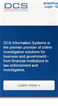 Mobile Screenshot of dcsinfosys.com